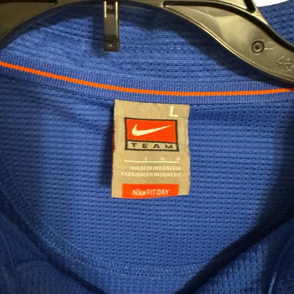 Nike Florida Gators Blue and Orange Men's Polo Shirt size Large - Picture 3 of 4